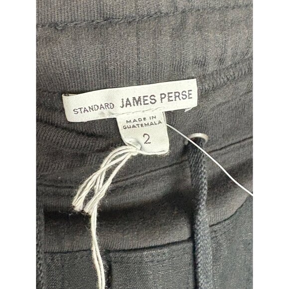 NWOT James Perse Black Linen Utility Drape Pants-sz 2 (medium) - Picture 5 of 10